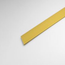 Profil plochý hliníkový zlatý 20x1000