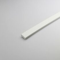 Płaskownik PVC biały 13x1000